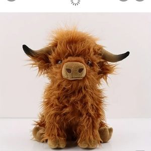 Stuffed Highland cow new